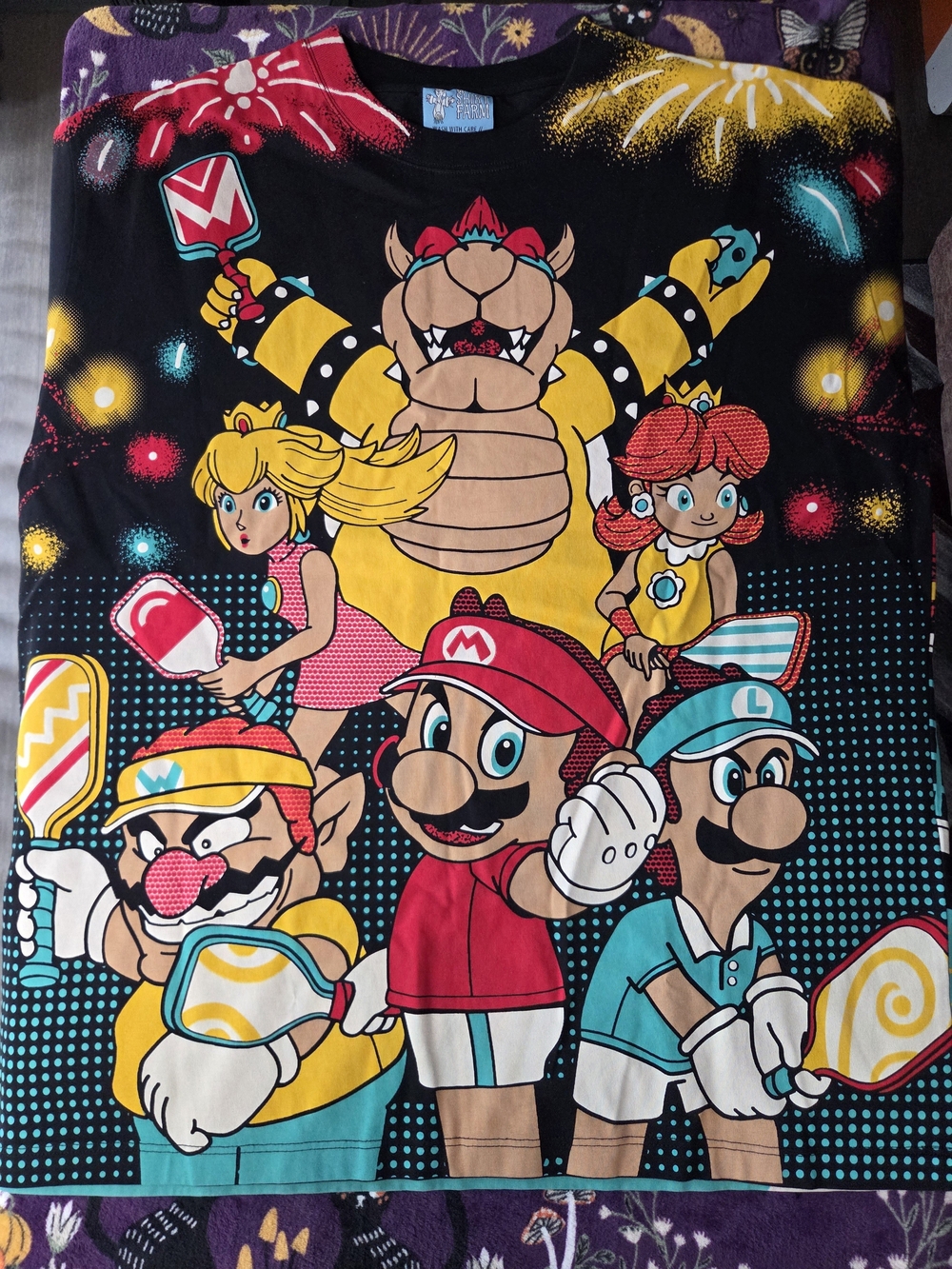The Shirt Farm Mario Tennis AOP BNWT Shirt size XL
Open to offers